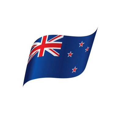 Yeni Zelanda bayrağı, vektör çizim