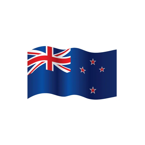 Drapeau Nouvelle-Zélande, illustration vectorielle — Image vectorielle
