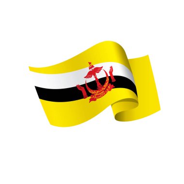 bayrak, beyaz bir arka plan üzerinde vektör çizim