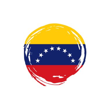 Venezuela bayrağı, vektör illüstrasyonu