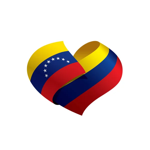 Venezuela vlag, vector illustratie — Stockvector