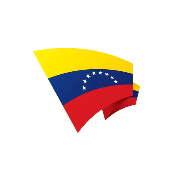 Venezuela flagga, vektor illustration — Stock vektor