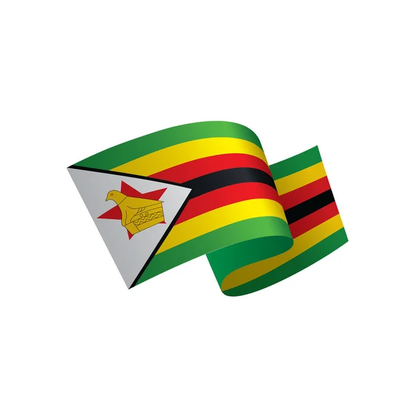 Zimbabwe flagge, vektordarstellung — Stockvektor