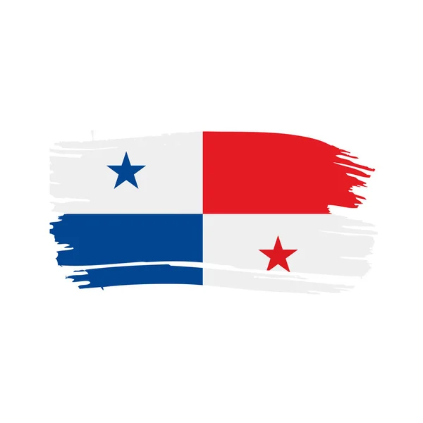 Bandeira do Panamá, ilustração vetorial —  Vetores de Stock
