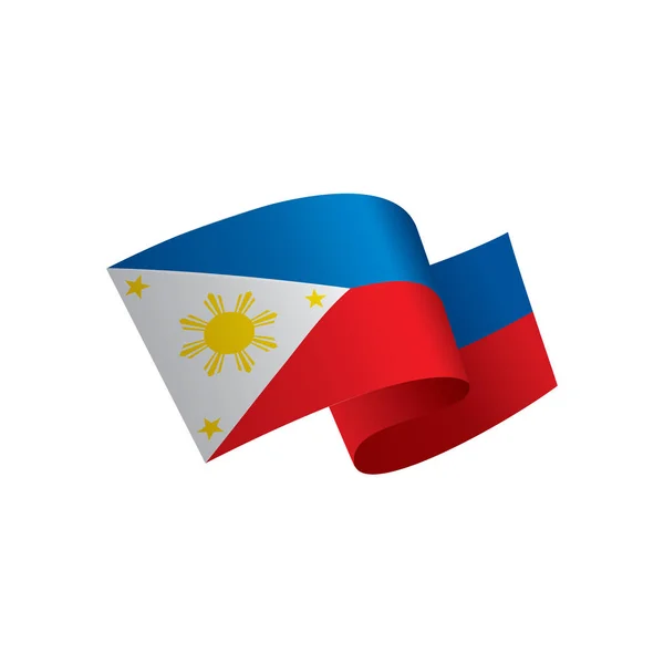 菲律宾旗子, 媒介例证 — 图库矢量图片