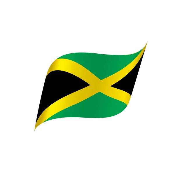 Jamaica flag, vektorillustration — Stockvektor