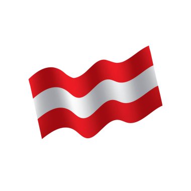 Avusturalya bayrağı, vektör illüstrasyonu