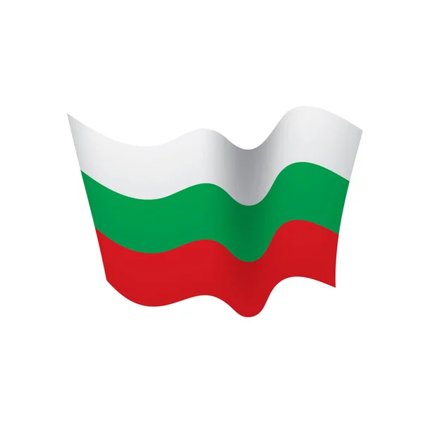 Bulgaria flag, vector illustration — Stock Vector