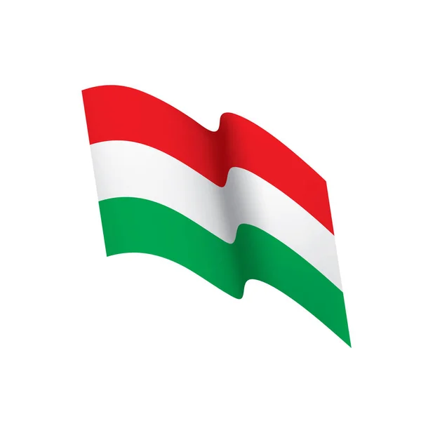 Hungary flag, vector illustration — Stock Vector