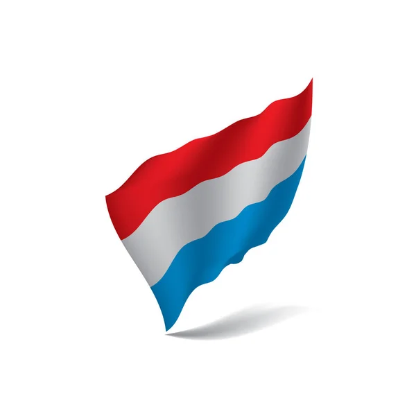 Bandeira da Holanda, ilustração vetorial — Vetor de Stock