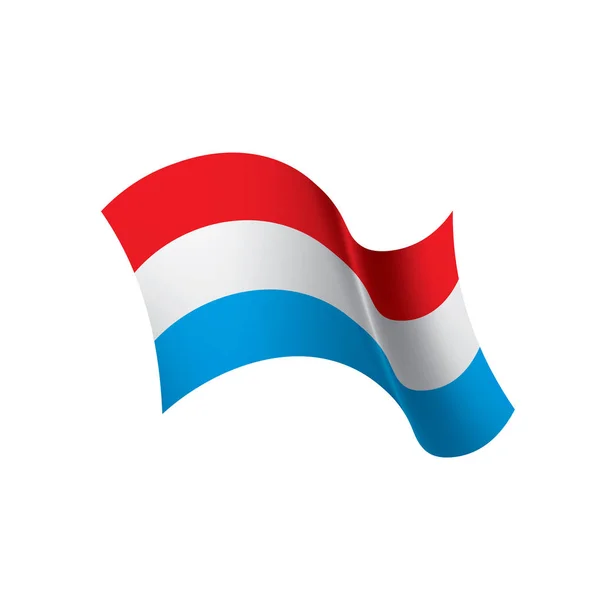 Bandeira da Holanda, ilustração vetorial — Vetor de Stock