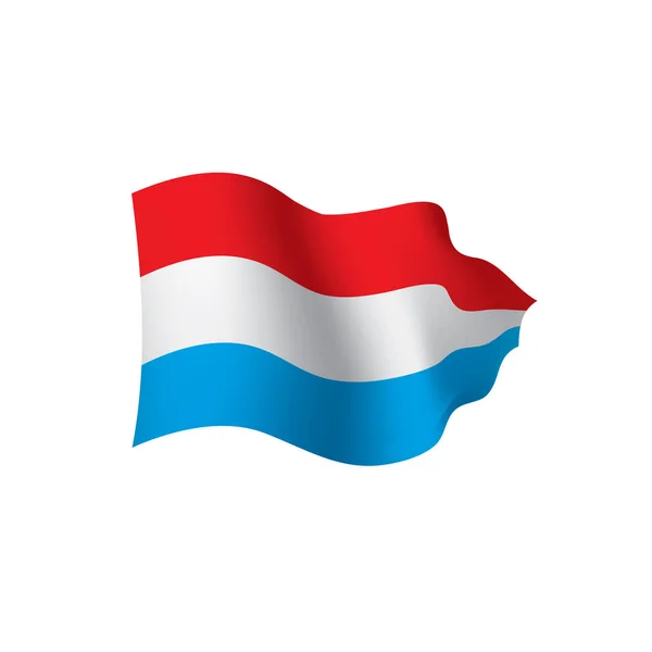 Bandeira da Holanda, ilustração vetorial — Vetor de Stock