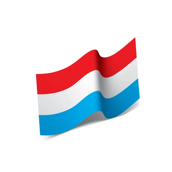Países Bajos bandera, ilustración vectorial — Archivo Imágenes Vectoriales