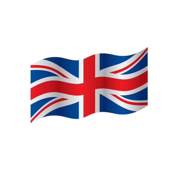 Zászló, az Egyesült Királyság, vektor — Stock Vector