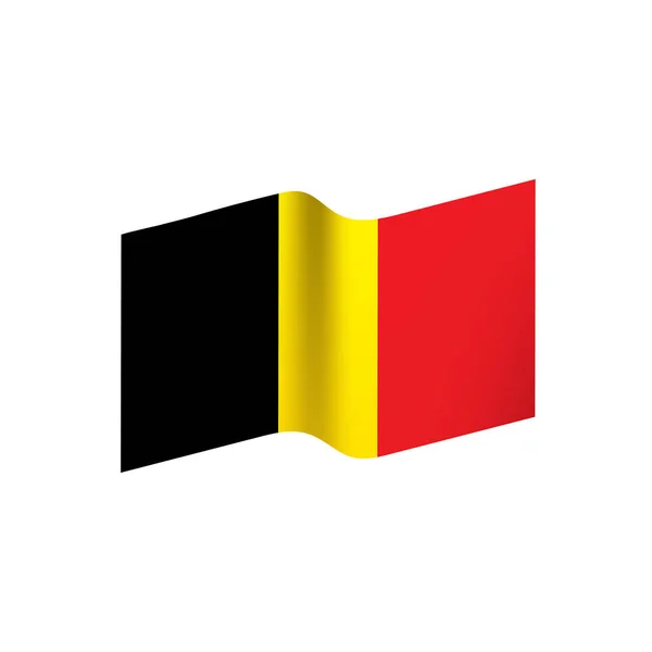 Bandeira da Bélgica, ilustração vetorial —  Vetores de Stock