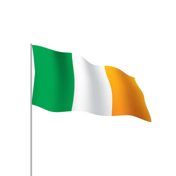 Drapeau ireland, illustration vectorielle — Image vectorielle