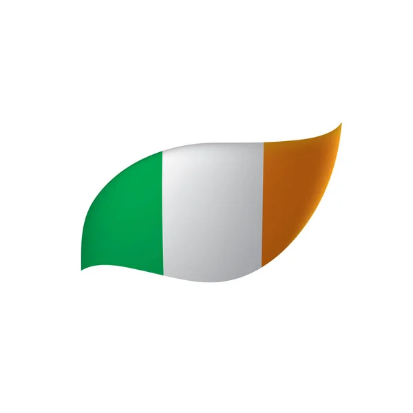 Drapeau ireland, illustration vectorielle — Image vectorielle