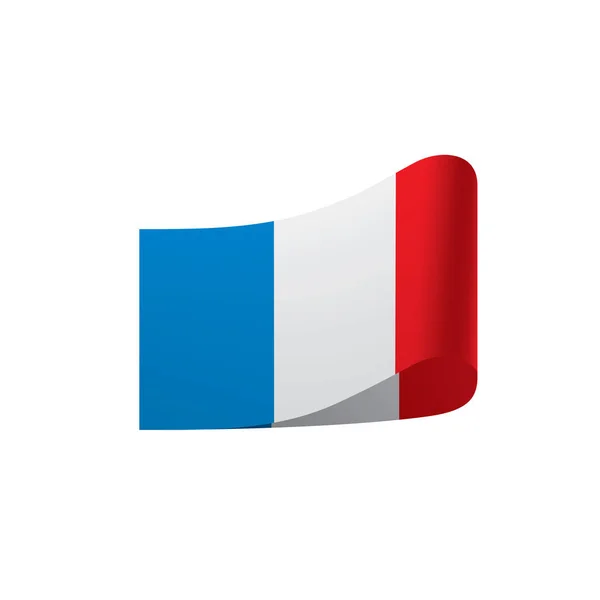 Flaga Francji, ilustracji wektorowych — Wektor stockowy
