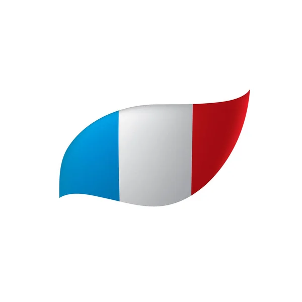 Flaga Francji, ilustracji wektorowych — Wektor stockowy