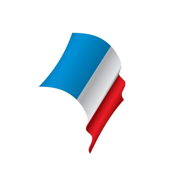 Drapeau de France, illustration vectorielle — Image vectorielle