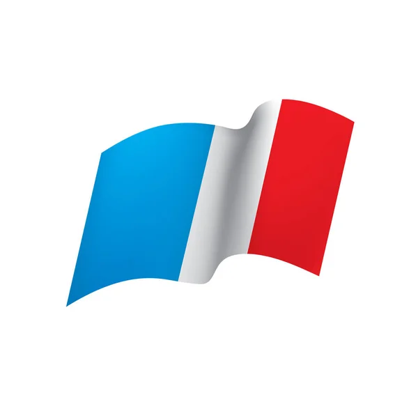 Прапор Франції, Векторні ілюстрації — стоковий вектор