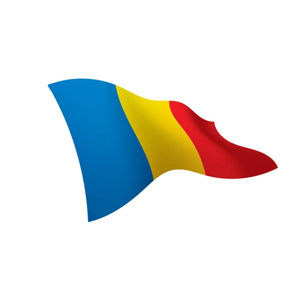 Chad flag, Vektorillustration — Stockvektor