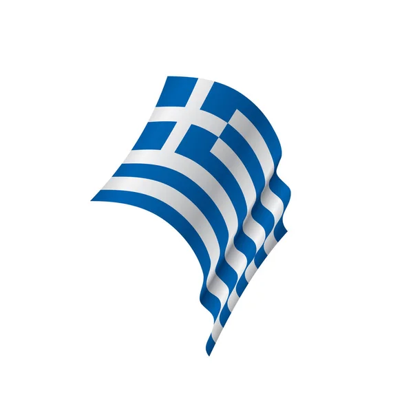 Σημαία Ελλάδας, διανυσματική απεικόνιση — Διανυσματικό Αρχείο