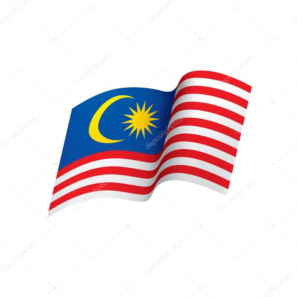 Download Malaysia flag, vector illustration — Stock Vector ...