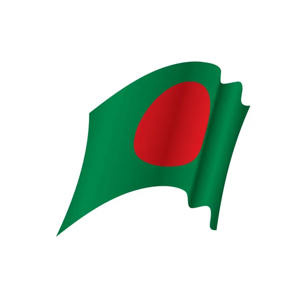 Bandiera del bangladesh, illustrazione vettoriale — Vettoriale Stock
