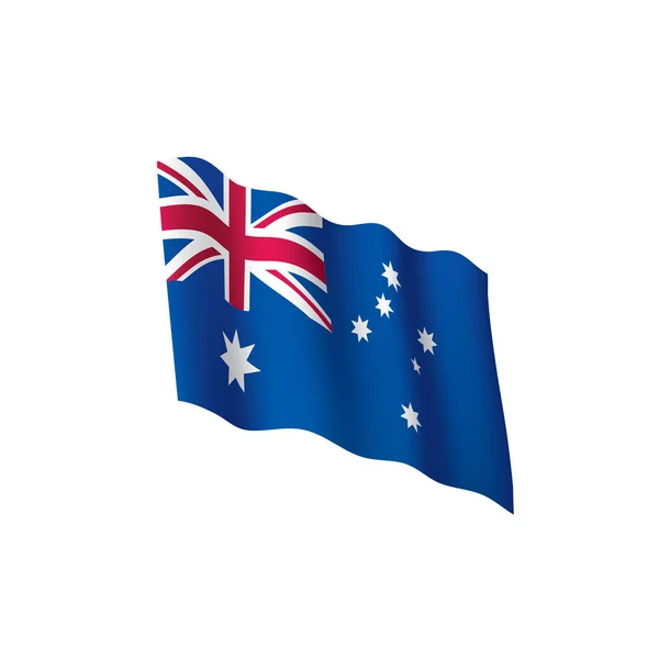 Australia flag, vector illustration — Stock Vector