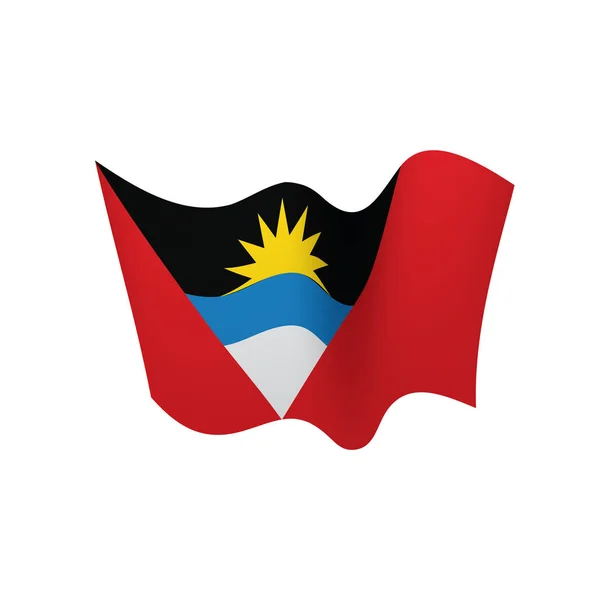 Flag of Antigua and Barbuda — Stock Vector