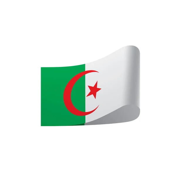 Bandeira da Argélia, ilustração vetorial —  Vetores de Stock