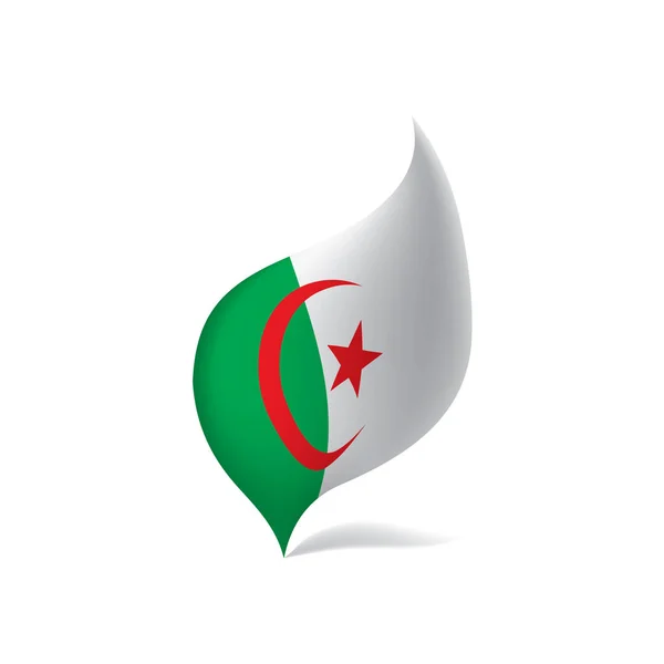 Algeria flag, vector illustration — Stock Vector