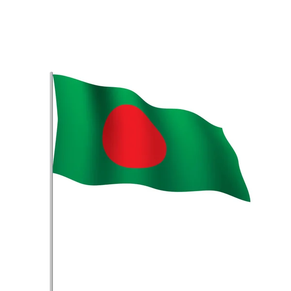 Σημαία bangladesh, διανυσματική απεικόνιση — Διανυσματικό Αρχείο