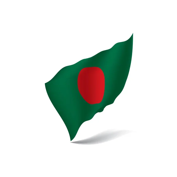 Drapeau bangladesh, illustration vectorielle — Image vectorielle