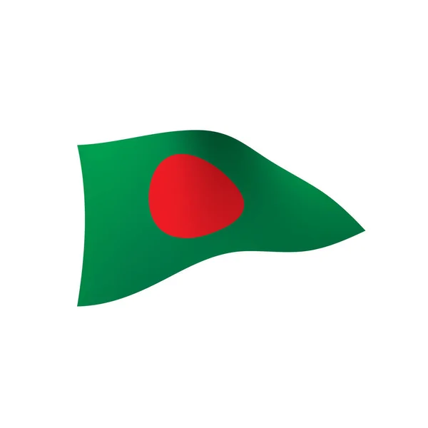 Bandeira de Bangladesh, ilustração vetorial — Vetor de Stock