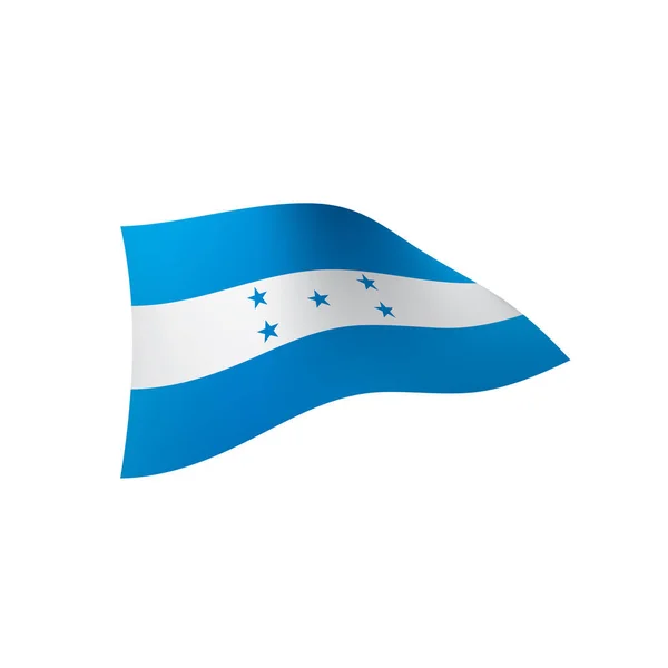 Bandeira de Honduras, ilustração vetorial —  Vetores de Stock