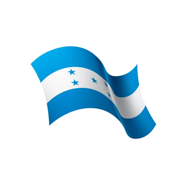 Bandeira de Honduras, ilustração vetorial —  Vetores de Stock