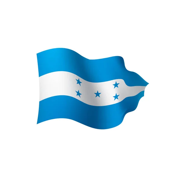 Honduras flagga, vektor illustration — Stock vektor