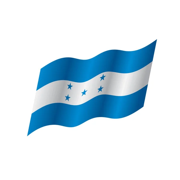 Bandeira de Honduras, ilustração vetorial —  Vetores de Stock