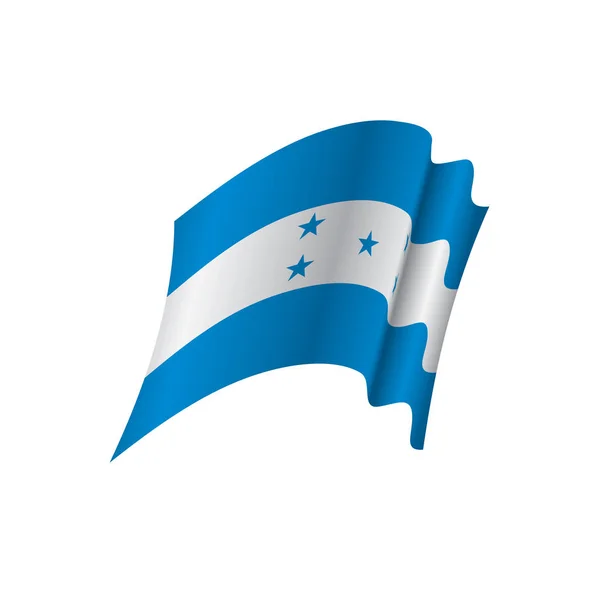 Bandiera Honduras, illustrazione vettoriale — Vettoriale Stock