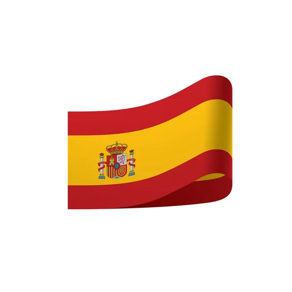 Bandera de España, ilustración vectorial — Archivo Imágenes Vectoriales