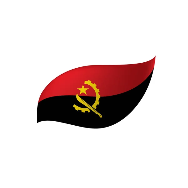 安哥拉旗子, 媒介例证 — 图库矢量图片