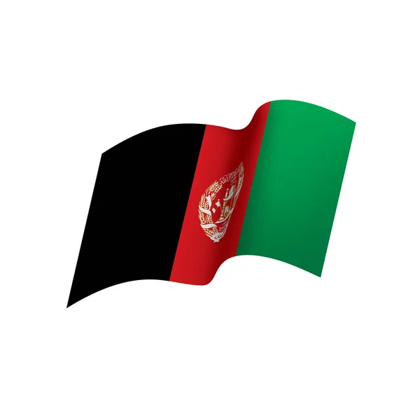 Флаг Афганистана, векторная иллюстрация — стоковый вектор