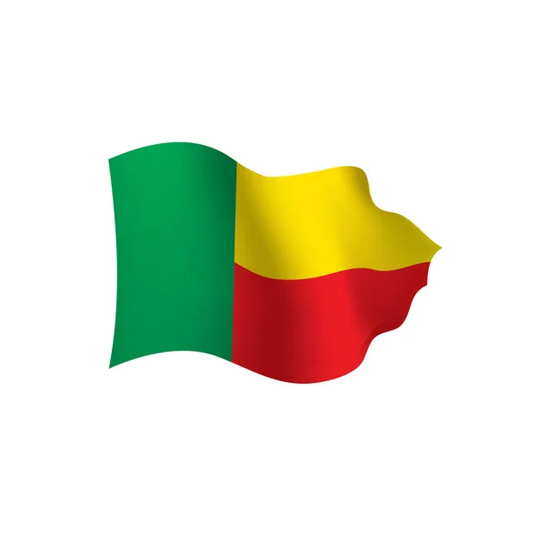 Прапор Беніну, Векторні ілюстрації — стоковий вектор