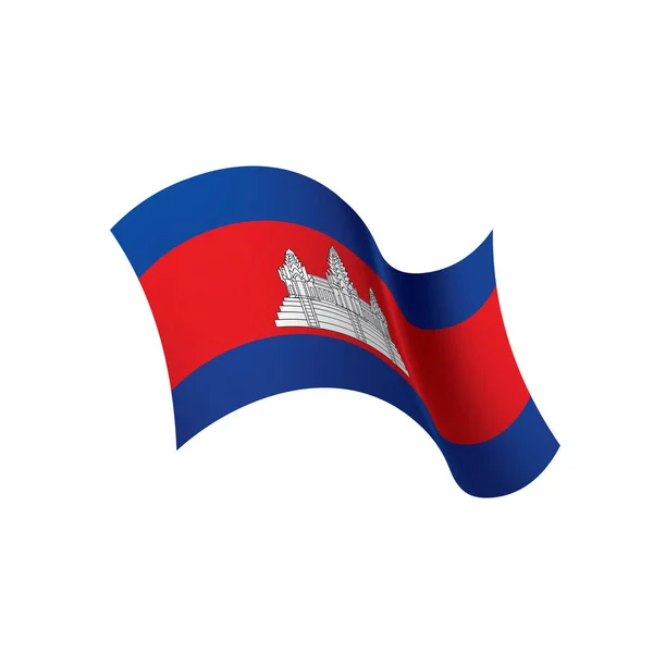 Прапор Камбоджі, Векторні ілюстрації — стоковий вектор
