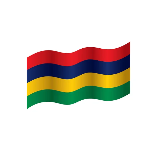 Mauritiusi zászló, vektoros illusztráció — Stock Vector