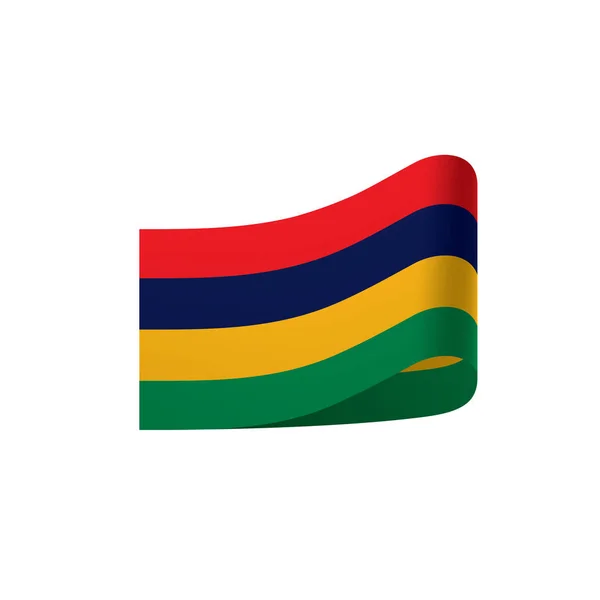 Mauritius flag, vector illustration — Stock Vector