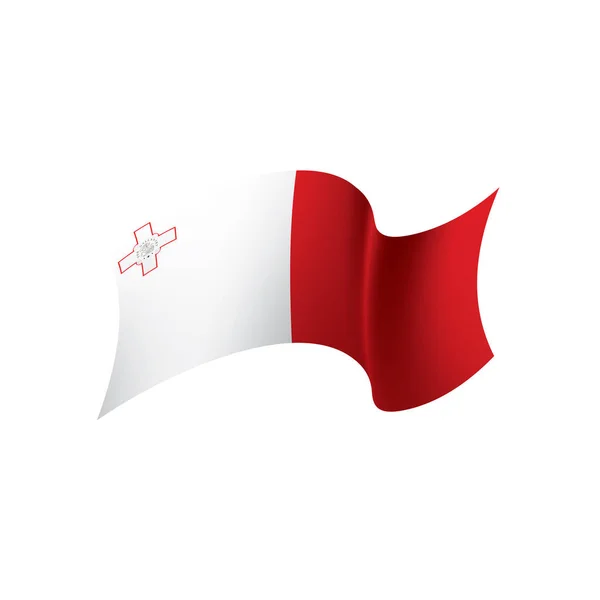 Flaga Malty, ilustracji wektorowych — Wektor stockowy