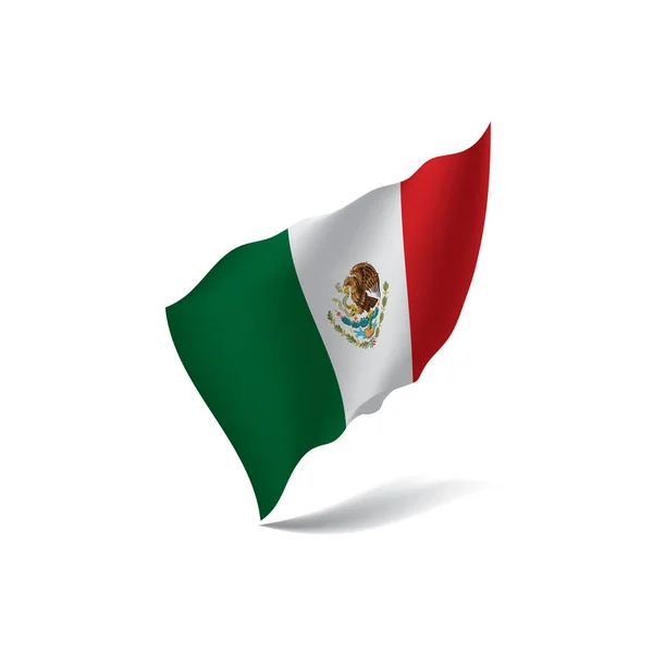 Flaga Meksyku, ilustracji wektorowych — Wektor stockowy